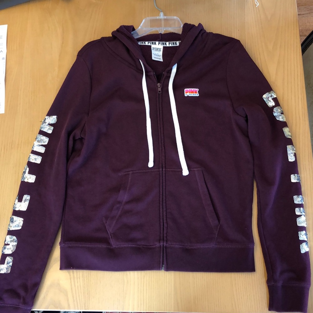 Victoria Secret PINK zip up sweatshirt
